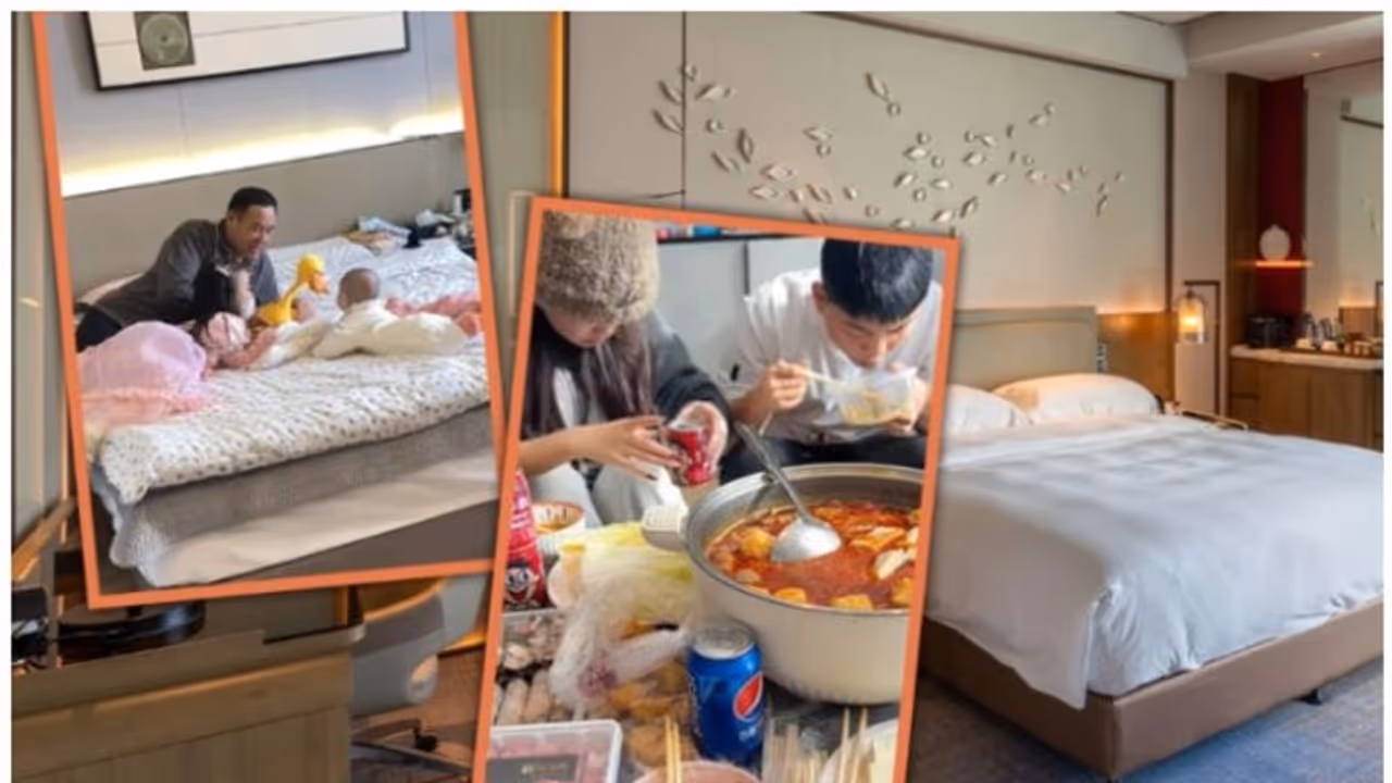 ജീവിതം ആസ്വദിക്കണം; പ്രതിദിനം 12,000 രൂപ ചെലവഴിച്ച് ആഡംബര ഹോട്ടലിൽ താമസിച്ച് ഒരു കുടുംബം !