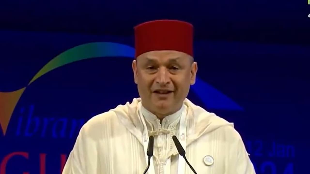 ನರೇಂದ್ರ ಮೋದಿ, ಪ್ರೈಮ್ ಮಿನಿಸ್ಟರ್ ಆಫ್ ಭಾರತ್ ಎಂದು ಮಾತು ಆರಂಭಿಸಿದ ಮೊರಕ್ಕೊ ಸಚಿವ! ನರೇಂದ್ರ ಮೋದಿ, ಪ್ರೈಮ್ ಮಿನಿಸ್ಟರ್ ಆಫ್ ಭಾರತ್ ಎಂದು ಮಾತು ಆರಂಭಿಸಿದ ಮೊರಕ್ಕೊ ಸಚಿವ!