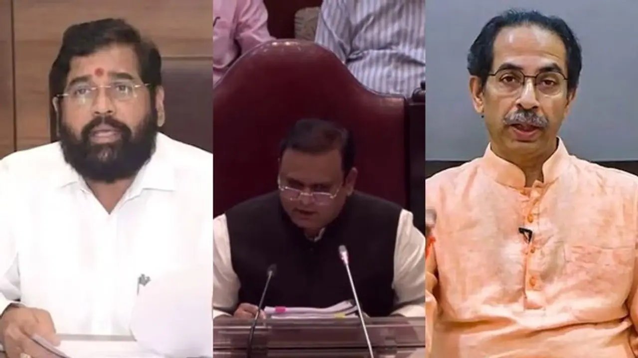 Breaking: ಬಾಳಾ ಠಾಕ್ರೆ ಕುಟುಂಬದ ಕೈತಪ್ಪಿದ ಶಿವಸೇನೆ, ಏಕನಾಥ್ ಶಿಂಧೆ ಬಣವೇ ನಿಜವಾದ ಪಕ್ಷ: ಮಹಾರಾಷ್ಟ್ರ ಸ್ಪೀಕರ್ ಆದೇಶ Breaking: ಬಾಳಾ ಠಾಕ್ರೆ ಕುಟುಂಬದ ಕೈತಪ್ಪಿದ ಶಿವಸೇನೆ, ಏಕನಾಥ್ ಶಿಂಧೆ ಬಣವೇ ನಿಜವಾದ ಪಕ್ಷ: ಮಹಾರಾಷ್ಟ್ರ ಸ್ಪೀಕರ್ ಆದೇಶ