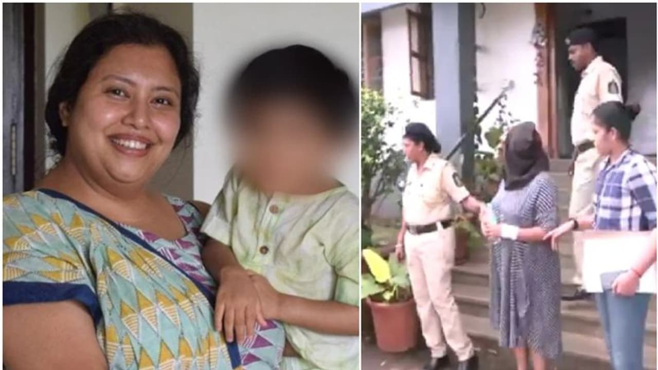 'കുഞ്ഞിനെ കൊന്നിട്ടില്ല', ഉറങ്ങിയെഴുന്നേറ്റപ്പോൾ മരിച്ച നിലയിലെന്ന് സുചനയുടെ മൊഴി, ഭർത്താവിനെ ചോദ്യം ചെയ്യും 'കുഞ്ഞിനെ കൊന്നിട്ടില്ല', ഉറങ്ങിയെഴുന്നേറ്റപ്പോൾ മരിച്ച നിലയിലെന്ന് സുചനയുടെ മൊഴി, ഭർത്താവിനെ ചോദ്യം ചെയ്യും