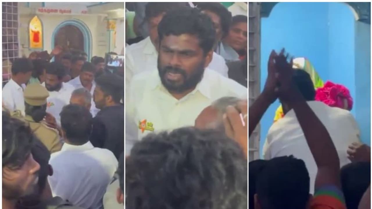 'మత విద్వేషాన్ని' ప్రోత్సహించినందుకు తమిళనాడు బీజేపీ చీఫ్ అన్నామలైపై కేసు.. 'మత విద్వేషాన్ని' ప్రోత్సహించినందుకు తమిళనాడు బీజేపీ చీఫ్ అన్నామలైపై కేసు..