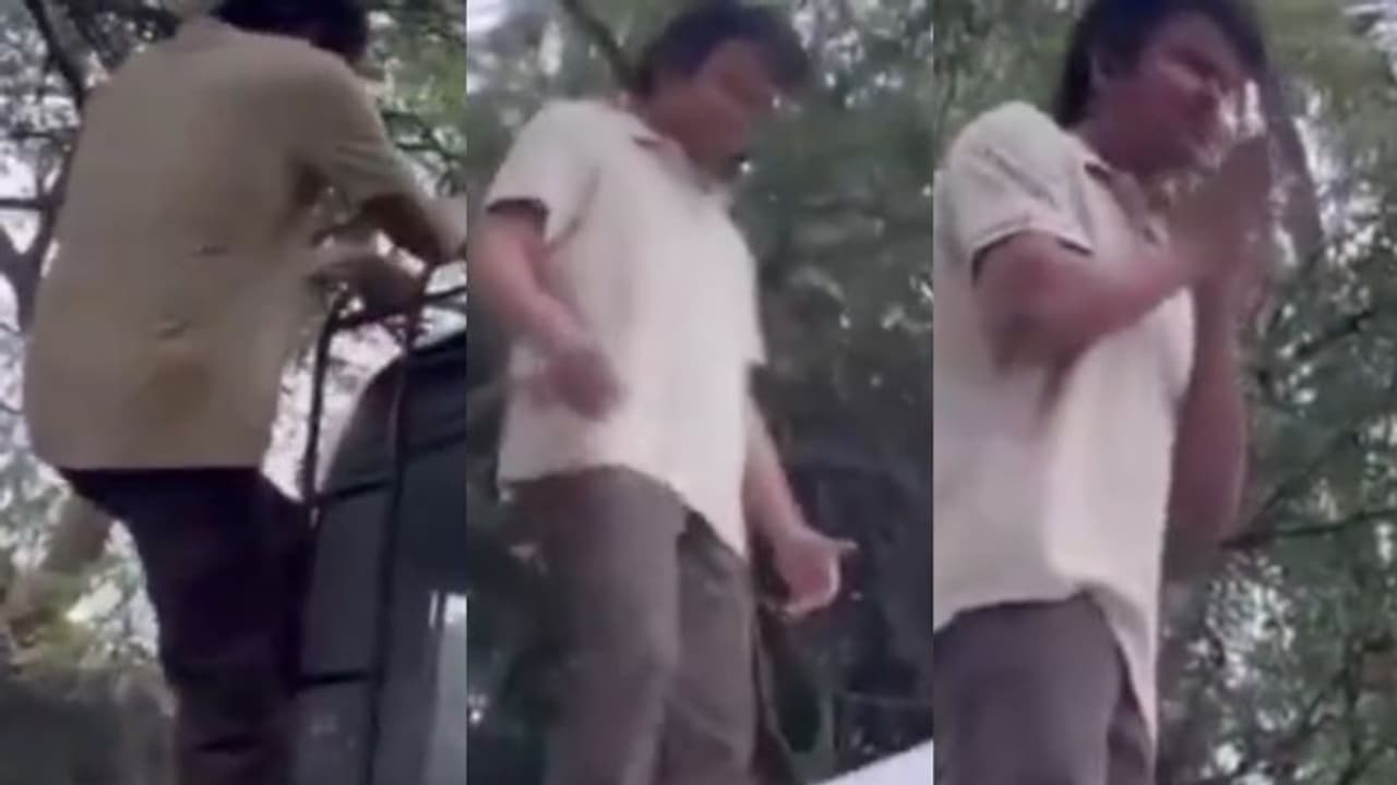 ബസിന്റെ മുകളില്‍ വലിഞ്ഞുകയറുന്ന വിജയ്, വീഡിയോ ഏറ്റെടുത്ത് ആരാധകര്‍