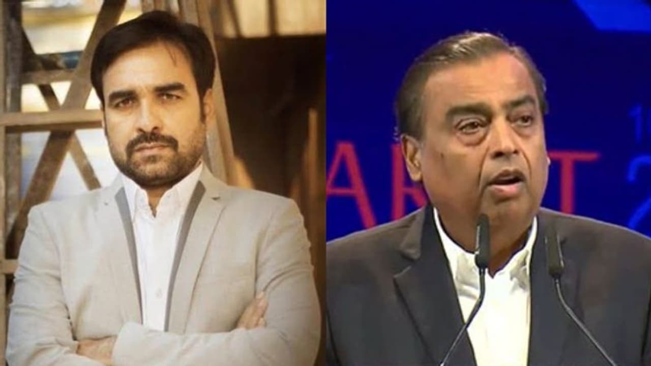 Pankaj Tripathi slams Bollywood's stereotype thinking, 'Mukesh Ambani would never get rich man role' Pankaj Tripathi slams Bollywood's stereotype thinking, 'Mukesh Ambani would never get rich man role'