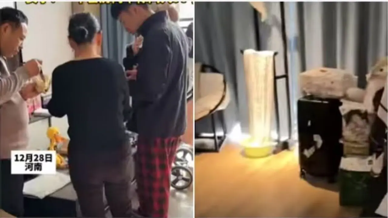 Chinese family of 8 makes luxurious hotel their new home; pay Rs 11,000 per day (WATCH)