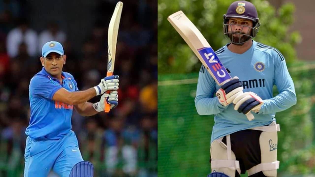 Rohit Sharma Captain: ஒரு கேப்டனாக குறைவான போட்டியிலேயே தோனியின் சாதனையை சமன் செய்த ரோகித் சர்மா! Rohit Sharma Captain: ஒரு கேப்டனாக குறைவான போட்டியிலேயே தோனியின் சாதனையை சமன் செய்த ரோகித் சர்மா!