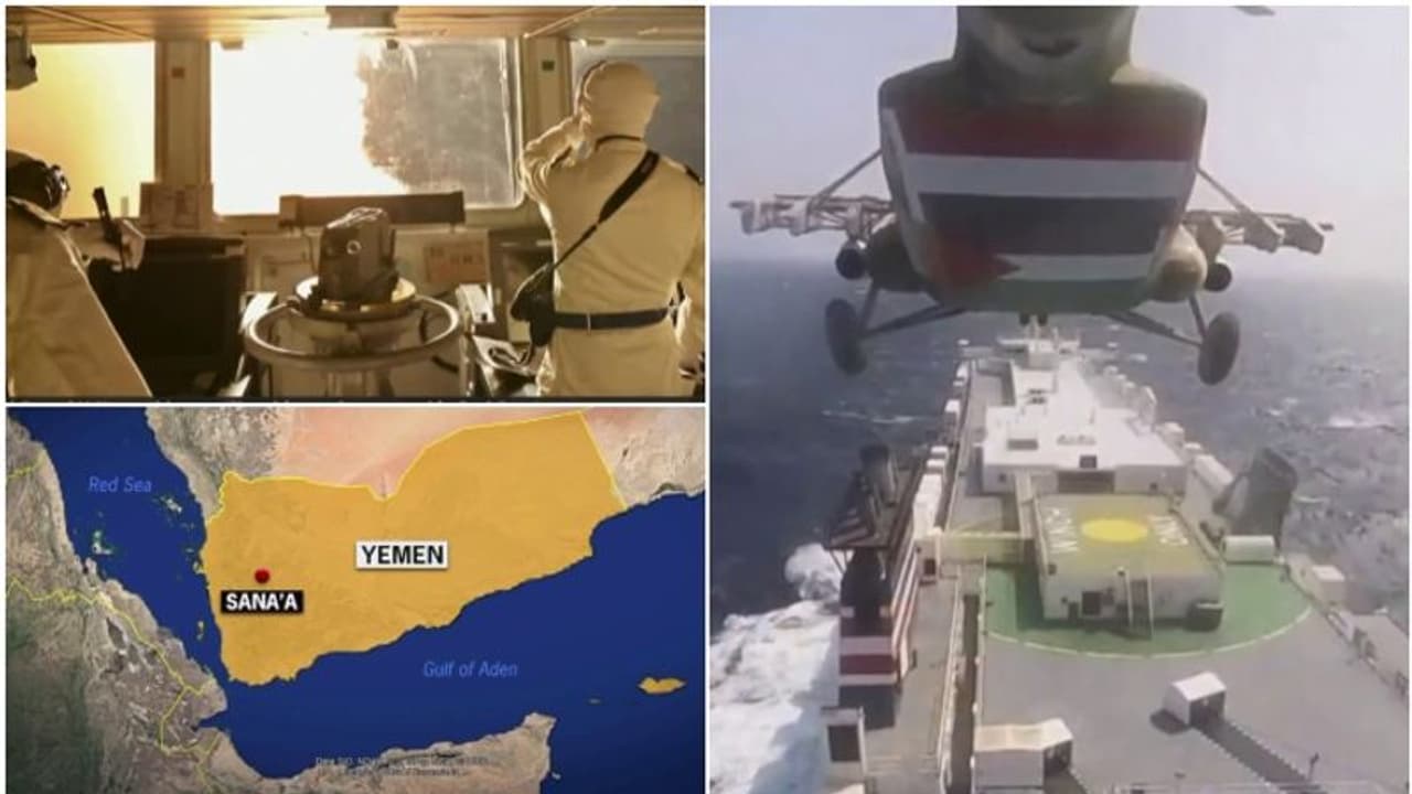 ചെങ്കടൽ പ്രതിസന്ധി, യെമനിലെ ഹൂതികൾക്കെരെ സൈനിക നടപടി തുടങ്ങി അമേരിക്കയും ബ്രിട്ടണും ചെങ്കടൽ പ്രതിസന്ധി, യെമനിലെ ഹൂതികൾക്കെരെ സൈനിക നടപടി തുടങ്ങി അമേരിക്കയും ബ്രിട്ടണും
