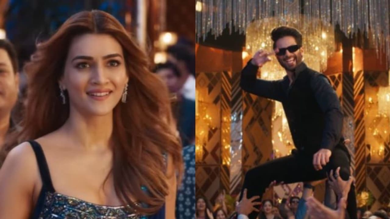 'Laal Peeli Akhiyaan' song out: Shahid Kapoor, Kriti Sanon release foot tapping number, set stage on fire
