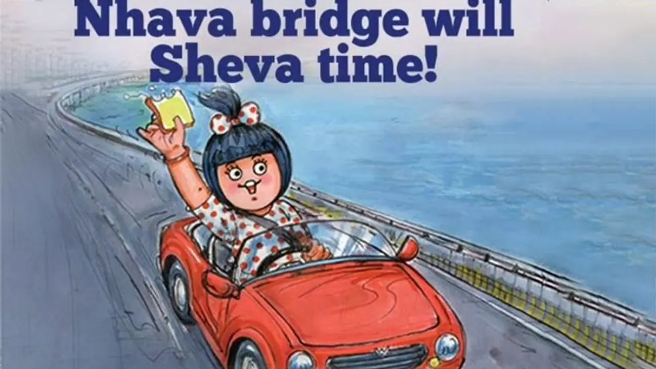 Amul celebrates Atal Setu's opening in Mumbai in style; quirky post goes viral Amul celebrates Atal Setu's opening in Mumbai in style; quirky post goes viral