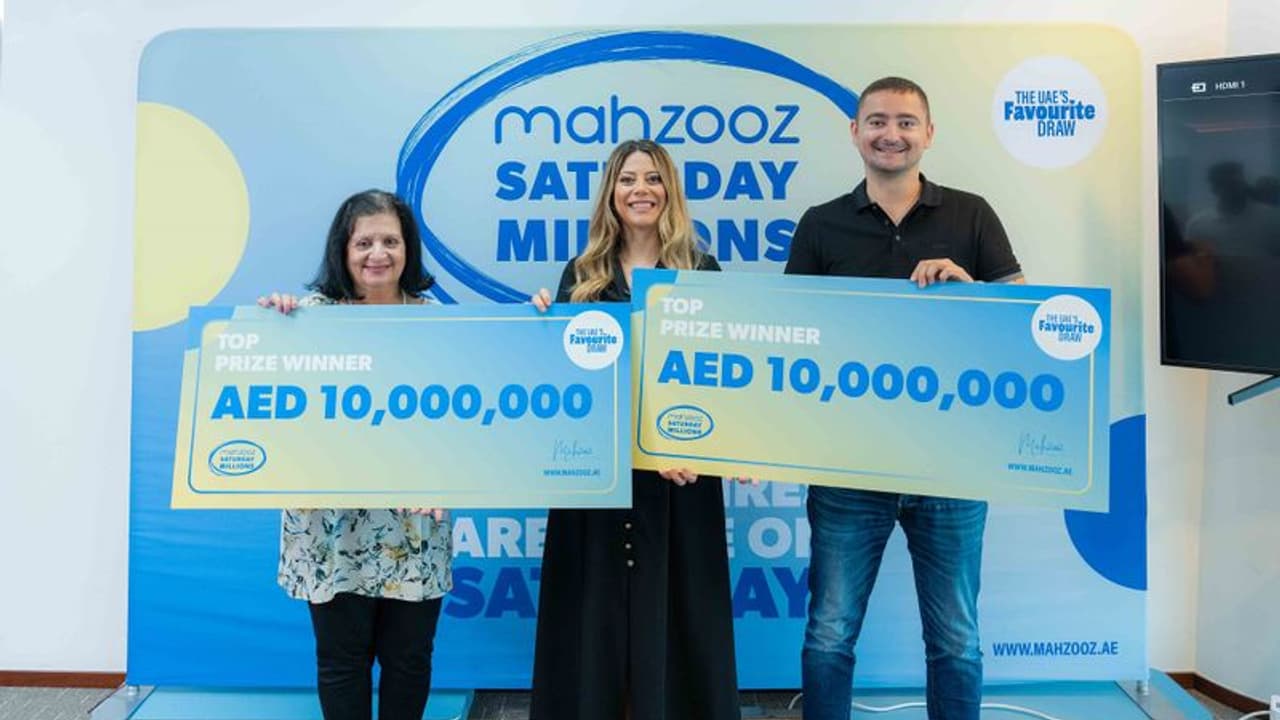 മഹ്സൂസിലൂടെ 10 മില്യൺ ദിർഹം വീതം നേടി രണ്ട് പ്രവാസികൾ മഹ്സൂസിലൂടെ 10 മില്യൺ ദിർഹം വീതം നേടി രണ്ട് പ്രവാസികൾ