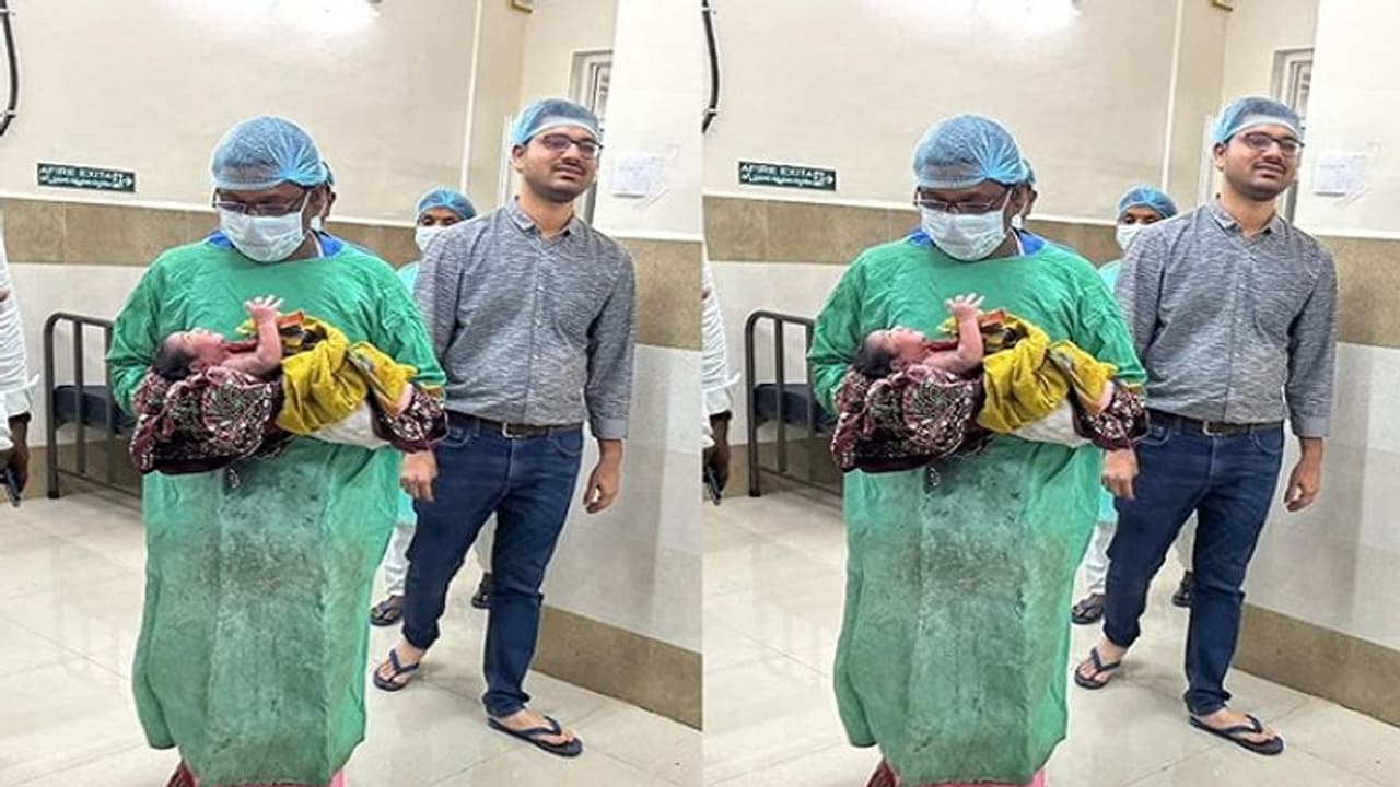 నిరుపేద మహిళకు పురుడు పోసిన అచ్చంపేట ఎమ్మెల్యే వంశీకృష్ణ.. 