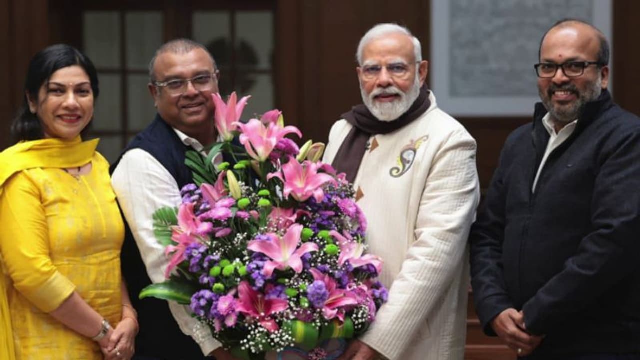 പ്രധാനമന്ത്രിയുമായി കൂടിക്കാഴ്ച നടത്തി തുഷാര്‍ വെള്ളാപ്പള്ളി, കൂടെ ആശയും ബിഡിജെഎസ് നേതാക്കളും