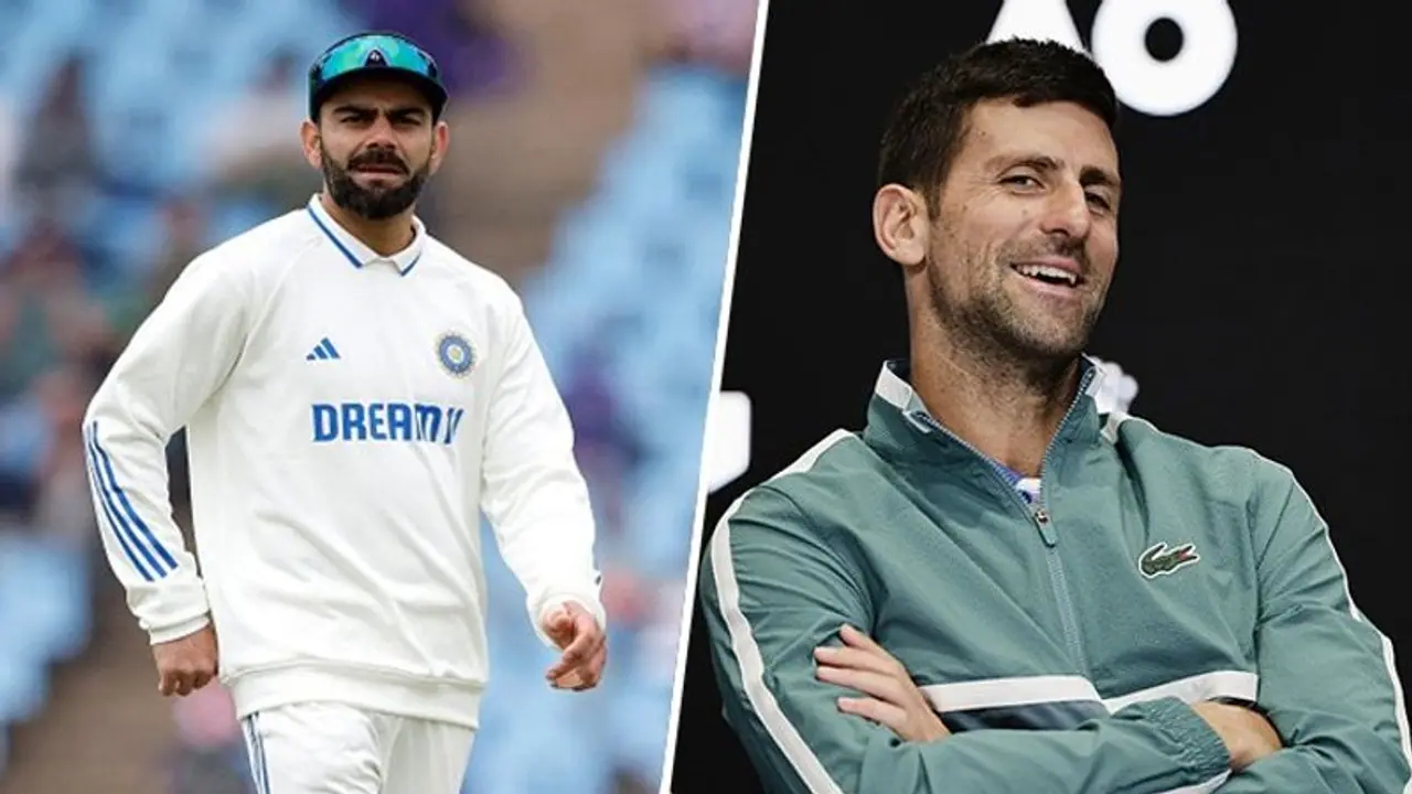 Novak Djokovic reveals friendship with Virat Kohli over texts; says admires Indian icon's career (WATCH) Novak Djokovic reveals friendship with Virat Kohli over texts; says admires Indian icon's career (WATCH)