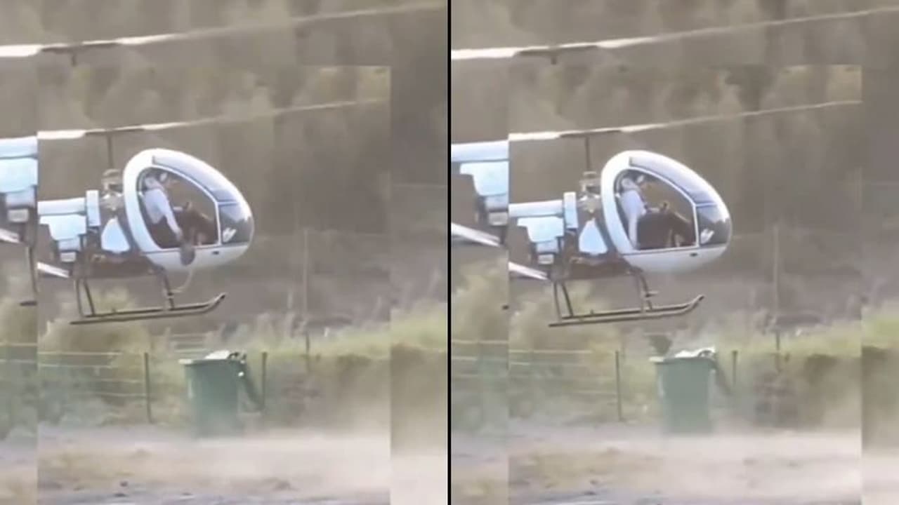 ಹೆಲಿಕಾಪ್ಟರ್‌ನಲ್ಲಿ ಬಂದು ಕಸ ಎಸೆದ ವ್ಯಕ್ತಿ ವಿಡಿಯೋ ವೈರಲ್, ಇಷ್ಟು ಶ್ರೀಮಂತ ಮಾಡಿಬಿಡು ದೇವರೇ!