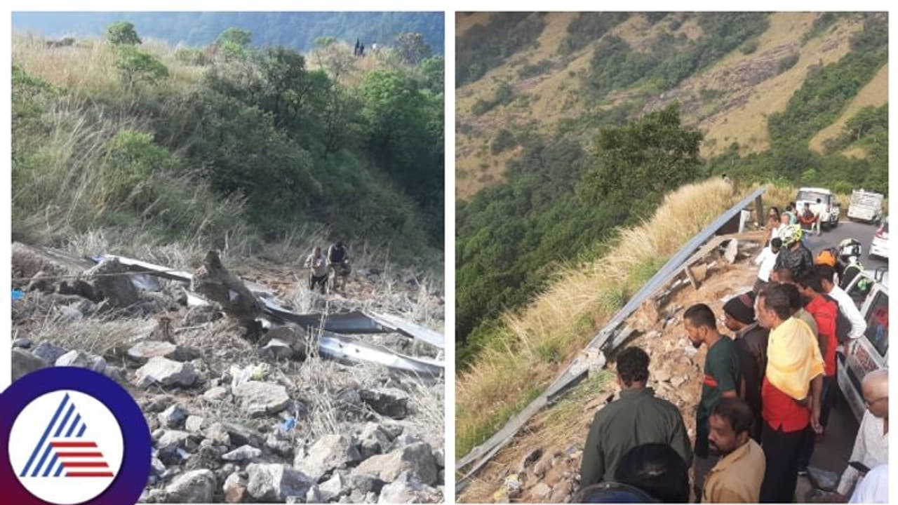 ಚಾರ್ಮಾಡಿ ಘಾಟಿಯ 2000 ಅಡಿ ಪ್ರಪಾತಕ್ಕೆ ಬಿದ್ದು ಟಿಪ್ಪರ್ ಲಾರಿ ಅಪ್ಪಚ್ಚಿ, ಪವಾಡ ಸದೃಶವಾಗಿ ಬದುಕಿದ ಚಾಲಕ ಚಾರ್ಮಾಡಿ ಘಾಟಿಯ 2000 ಅಡಿ ಪ್ರಪಾತಕ್ಕೆ ಬಿದ್ದು ಟಿಪ್ಪರ್ ಲಾರಿ ಅಪ್ಪಚ್ಚಿ, ಪವಾಡ ಸದೃಶವಾಗಿ ಬದುಕಿದ ಚಾಲಕ