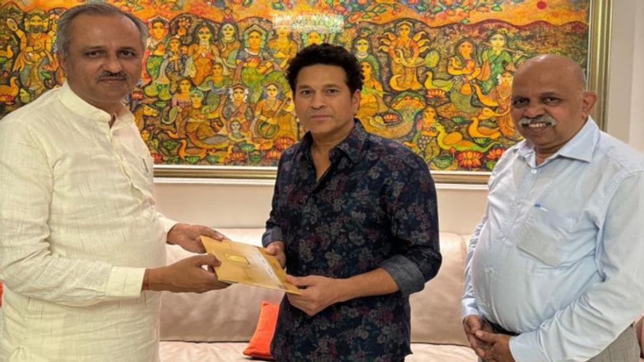 அயோத்தி ஸ்ரீ ராமர் கோவில் கும்பாபிஷேக நிகழ்வில் கலந்து கொள்ள சச்சின் டெண்டுல்கருக்கு அழைப்பு!