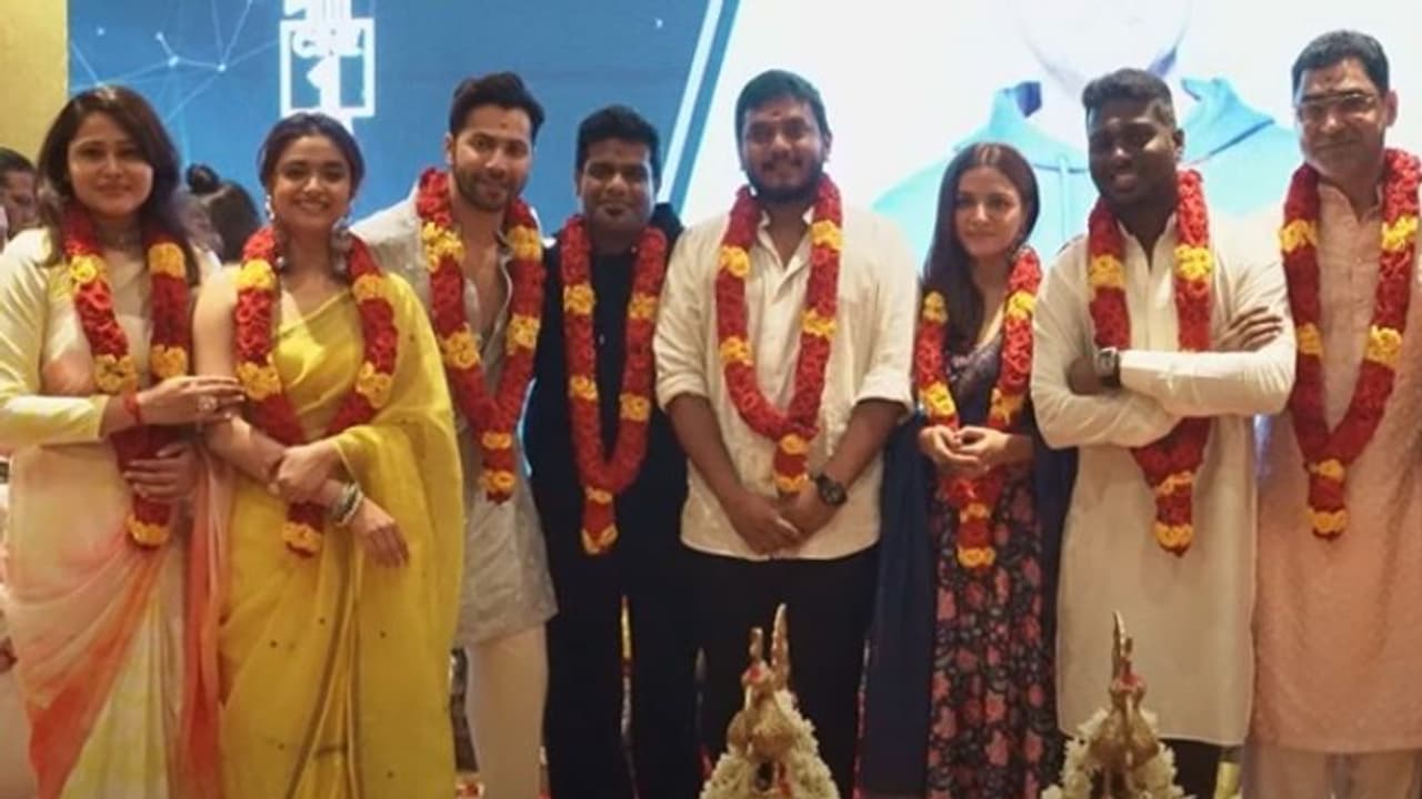 VD18: Atlee collaborates with Varun Dhawan, Wamiqa Gabbi for next film, shares mahurat video VD18: Atlee collaborates with Varun Dhawan, Wamiqa Gabbi for next film, shares mahurat video