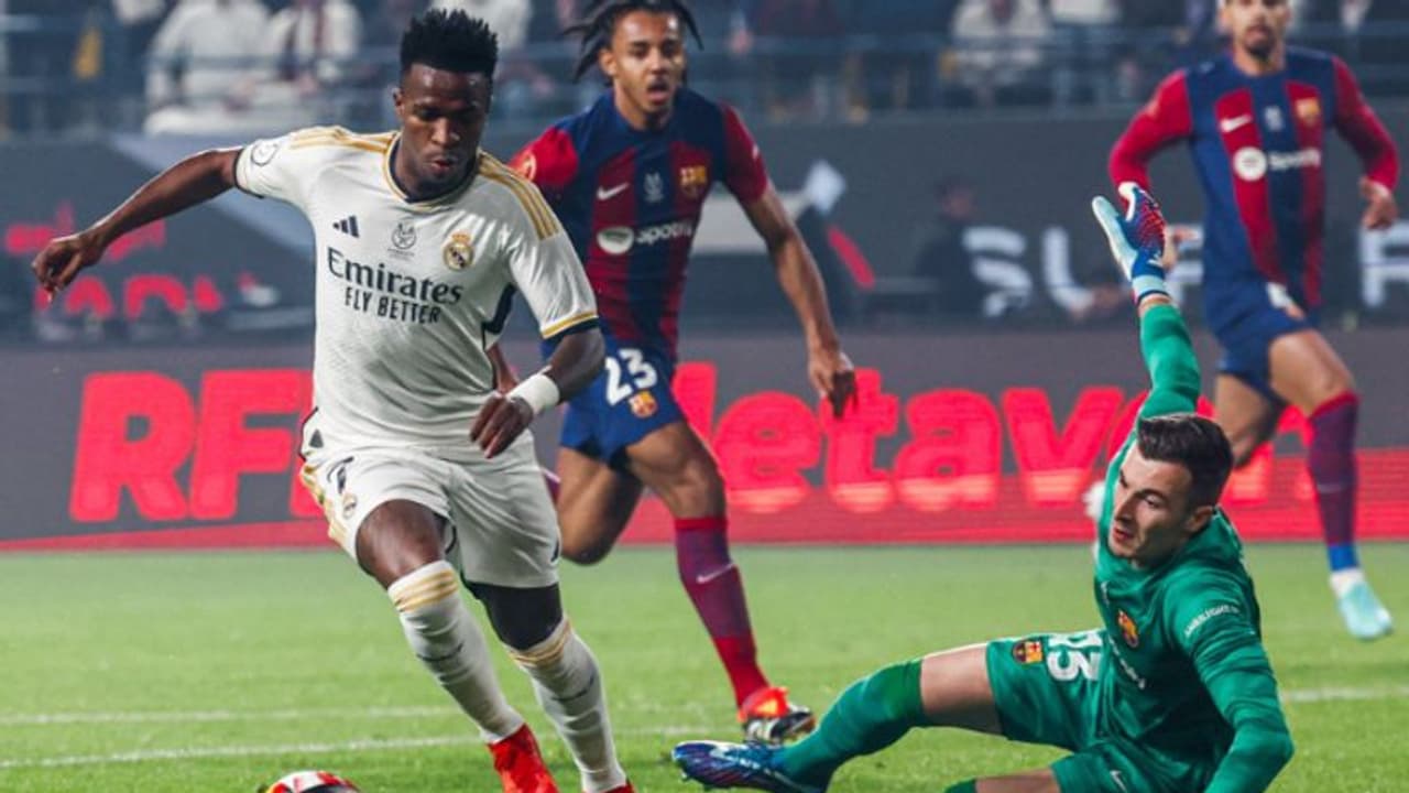 ബാഴ്‌സയെ കെട്ടിയിട്ട് കത്തിച്ചു! എല്‍ ക്ലാസിക്കോയില്‍ റയല്‍ തന്നെ കേമന്‍; കൂടെ സൂപ്പര്‍ കപ്പും പൊക്കി