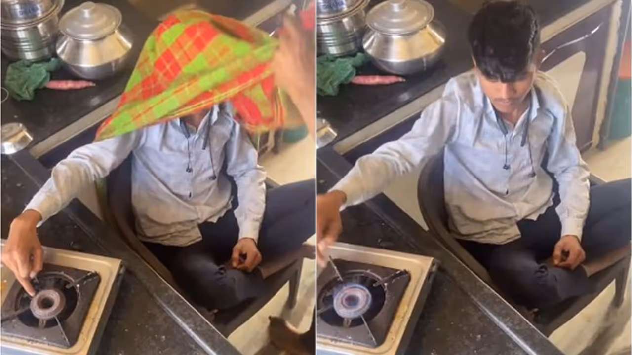 Viral Video: Boy 'igniting' gas stove with a finger leaves internet stunned (WATCH) Viral Video: Boy 'igniting' gas stove with a finger leaves internet stunned (WATCH)