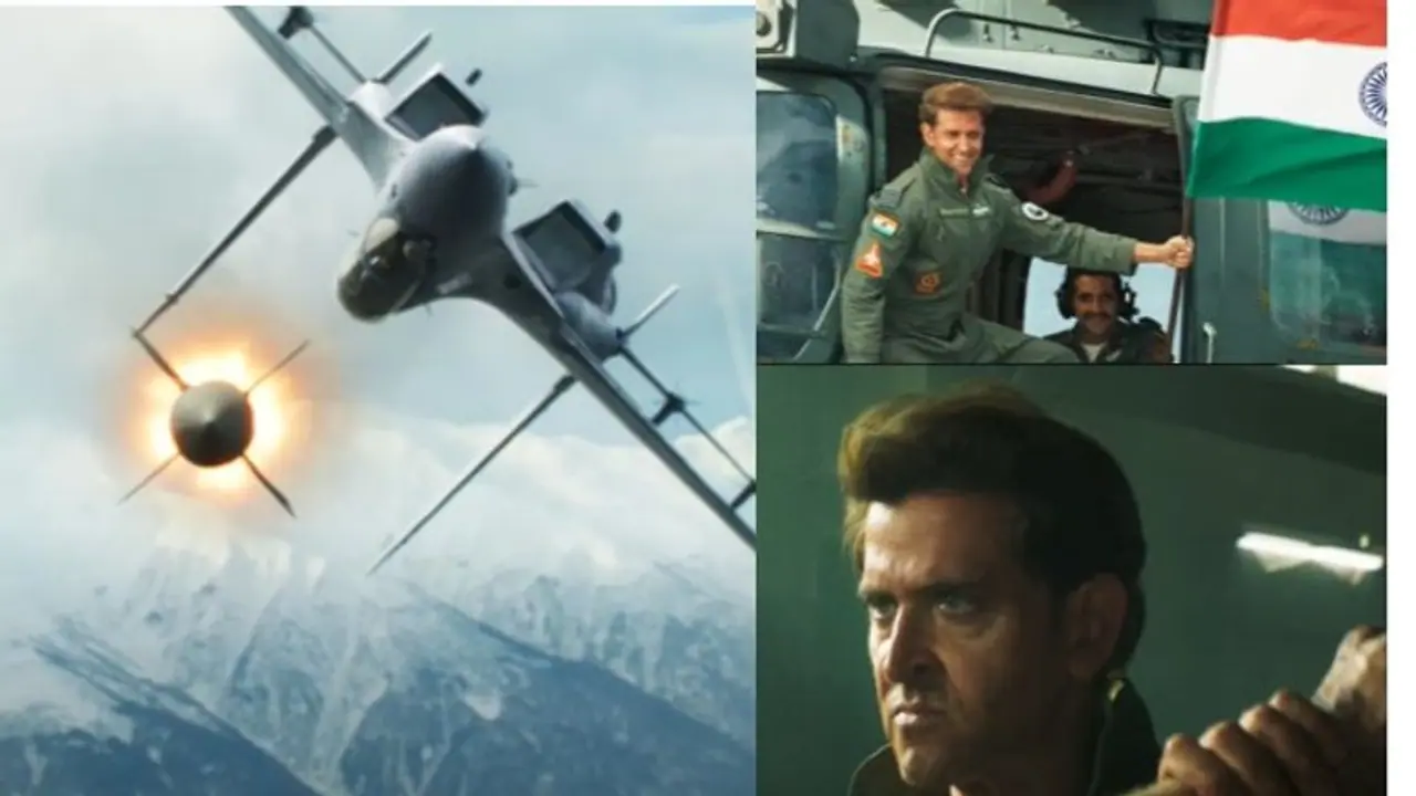 హృతిక్ రోషన్ 'ఫైటర్' ట్రైలర్ వచ్చేసింది..ఊపిరి బిగబట్టి చూసేలా ఏరియల్ యాక్షన్,లాస్ట్ డైలాగ్ కేక హృతిక్ రోషన్ 'ఫైటర్' ట్రైలర్ వచ్చేసింది..ఊపిరి బిగబట్టి చూసేలా ఏరియల్ యాక్షన్,లాస్ట్ డైలాగ్ కేక