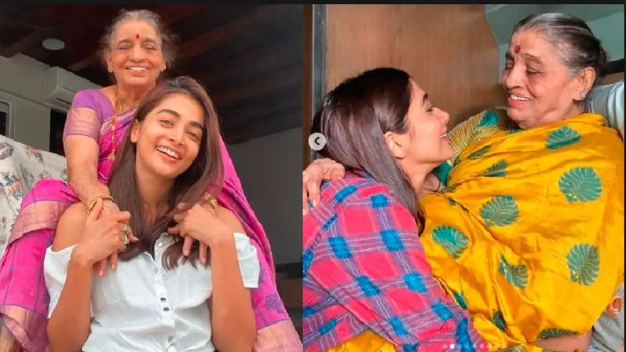 ಮಂಗಳೂರಿನ ಅಜ್ಜಿ ಪುಳ್ಳಿ: ಅಗಲಿದ ಮುದ್ದಿನ ಅಜ್ಜಿಯ ನೆನೆದು ಭಾವುಕರಾದ ಪೂಜಾ ಹೆಗ್ಡೆ ಮಂಗಳೂರಿನ ಅಜ್ಜಿ ಪುಳ್ಳಿ: ಅಗಲಿದ ಮುದ್ದಿನ ಅಜ್ಜಿಯ ನೆನೆದು ಭಾವುಕರಾದ ಪೂಜಾ ಹೆಗ್ಡೆ