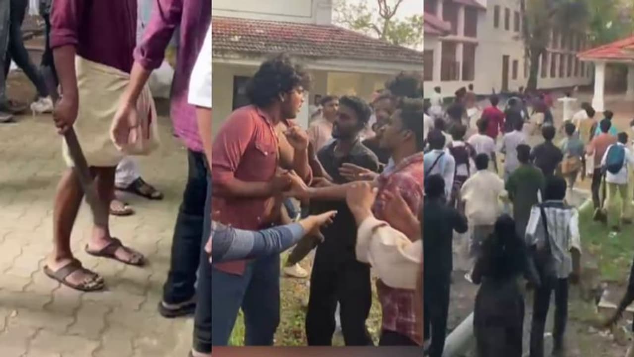 മഹാരാജാസ് കോളേജില്‍ അടിയോടടി!, മരതടികൊണ്ടും ഇടിവളകൊണ്ടും അടി, 3 കെഎസ്‍യു പ്രവര്‍ത്തകര്‍ക്ക് പരിക്ക്