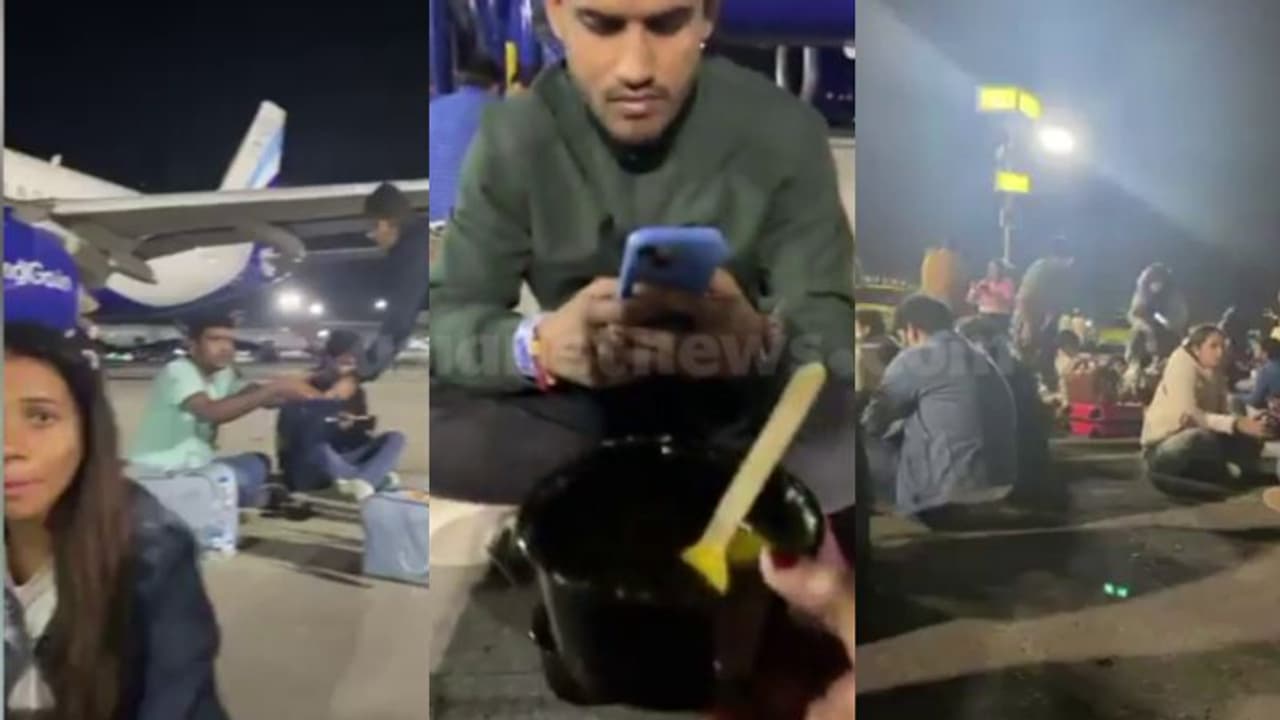 മൂടൽമഞ്ഞ്: വിമാനം വൈകി, യാത്രക്കാര്‍ റൺവേയിലിരുന്ന് ഭക്ഷണം കഴിച്ചു; മുംബൈ വിമാനത്താവളത്തോട് വിശദീകരണം തേടി