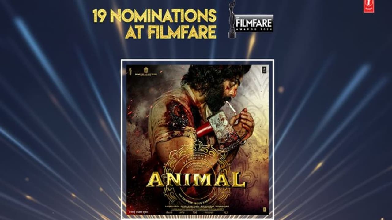 `యానిమల్` రికార్డు నామినేషన్.. ఏకంగా 19 అవార్డులకు పోటీ.. `యానిమల్` రికార్డు నామినేషన్.. ఏకంగా 19 అవార్డులకు పోటీ..