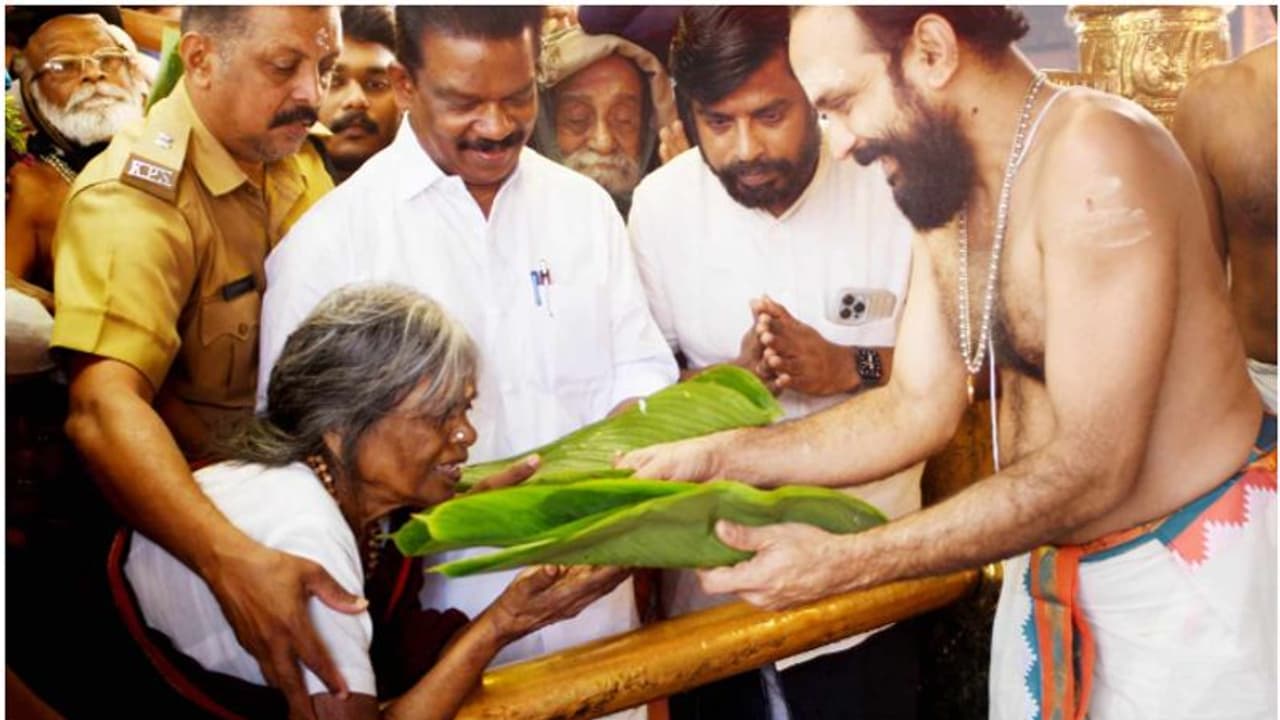 കൂട്ടംതെറ്റിയ 103 വയസ്സുകാരിക്ക് ദർശന സായൂജ്യം; അയ്യപ്പൻ മന്ത്രിയുടെ രൂപത്തിലെത്തിയെന്ന് ഷൺമുഖ അമ്മാൾ