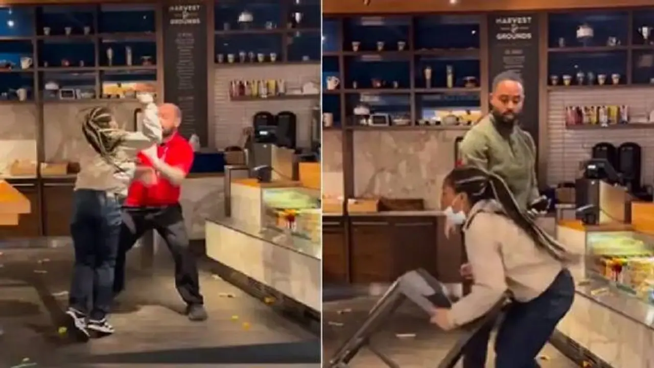 ജോലിയിൽ നിന്നും പിരിച്ചുവിട്ടു, മാനേജരെ അറഞ്ചം പുറഞ്ചം തല്ലി യുവതി