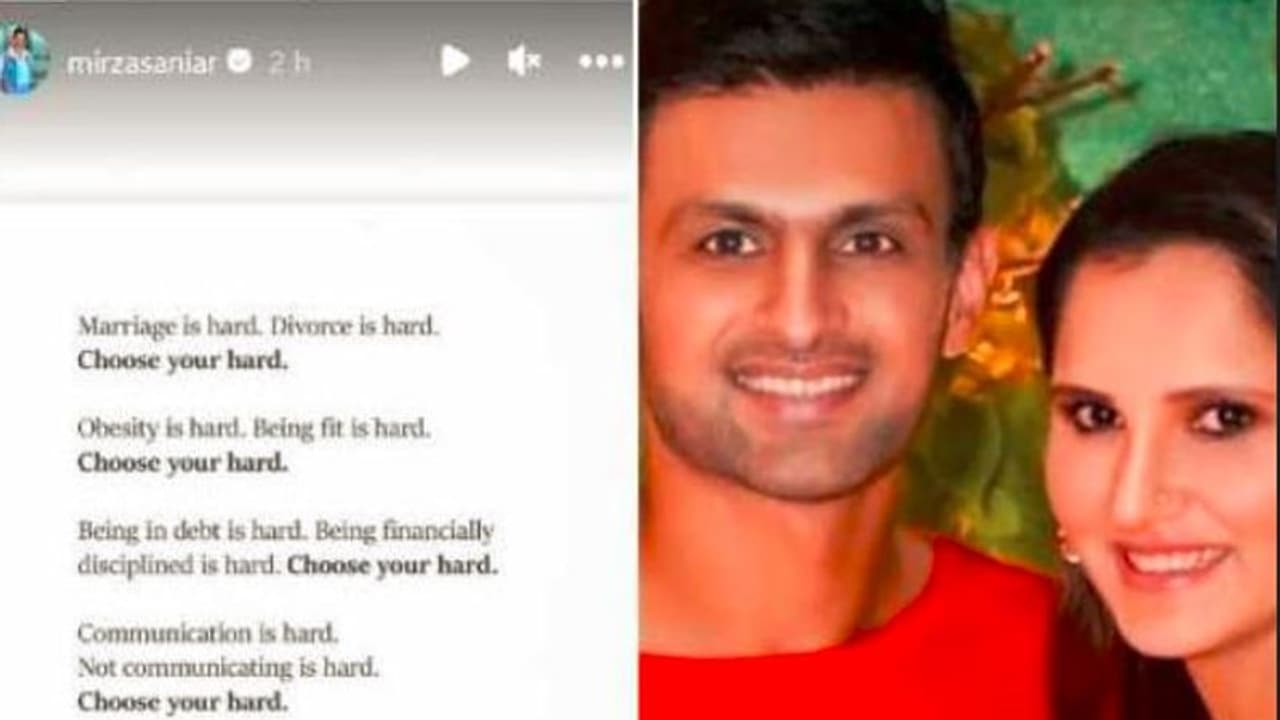 sania mirza : వైవాహిక జీవితంపై సానియా మీర్జా పోస్ట్.. అదే ఇంకా కష్టం అంటూ.. వైరల్.. sania mirza : వైవాహిక జీవితంపై సానియా మీర్జా పోస్ట్.. అదే ఇంకా కష్టం అంటూ.. వైరల్..