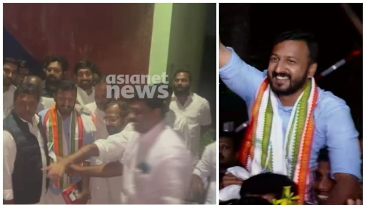 രാഹുൽ മാങ്കൂട്ടത്തിൽ ജയിൽമോചിതനായി; തോളിലേറ്റി പ്രവര്ത്തകരുടെ ആഹ്ളാദം, പുറത്തിറങ്ങുന്നത് 8 ദിവസത്തിന് ശേഷം രാഹുൽ മാങ്കൂട്ടത്തിൽ ജയിൽമോചിതനായി; തോളിലേറ്റി പ്രവര്ത്തകരുടെ ആഹ്ളാദം, പുറത്തിറങ്ങുന്നത് 8 ദിവസത്തിന് ശേഷം