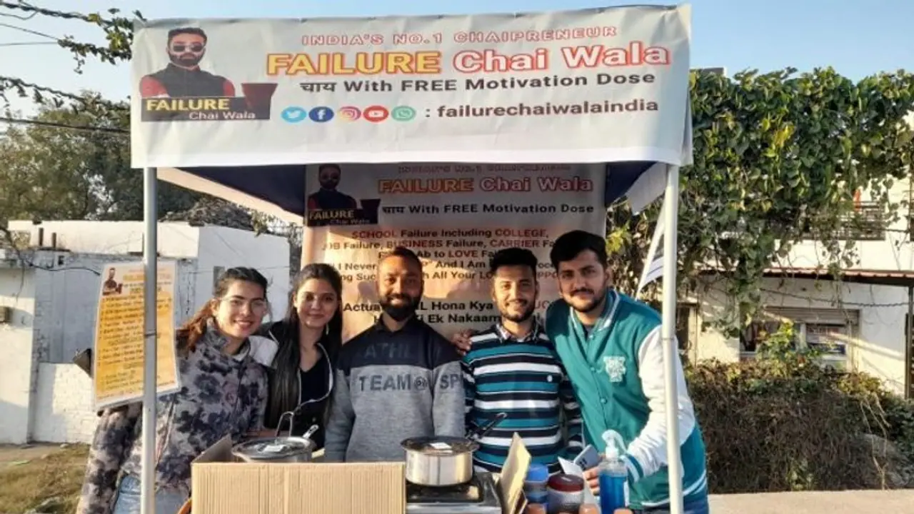 Get a free dose of motivation at this ‘Failure Chaiwala’ tea stall