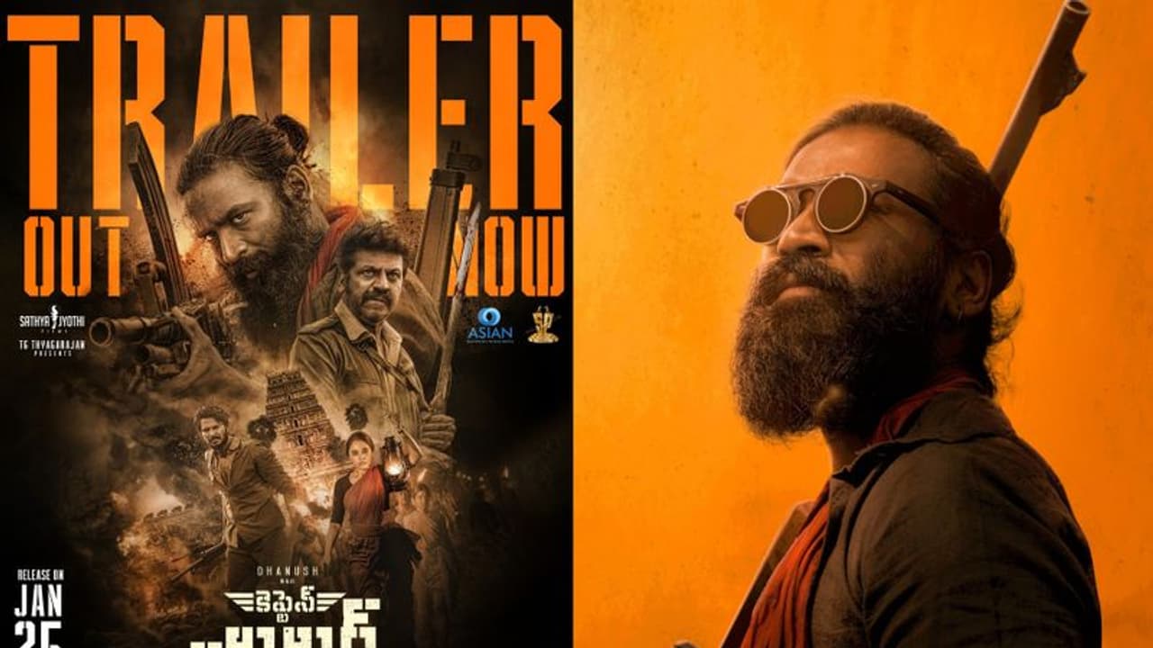 ధనుష్ `కెప్టెన్ మిల్లర్` కలెక్షన్లు.. తెలుగు ట్రైలర్ ఎలా ఉందంటే? ధనుష్ `కెప్టెన్ మిల్లర్` కలెక్షన్లు.. తెలుగు ట్రైలర్ ఎలా ఉందంటే?