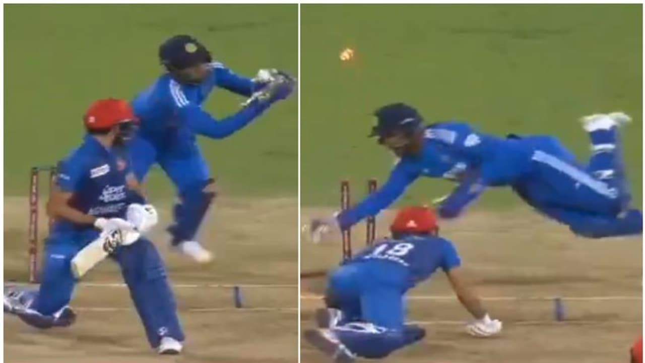 സഞ്ജുവിന്റെ അസാമാന്യ മെയ്വഴക്കം! അഫ്ഗാന് ക്യാപ്റ്റനെ നഷ്ടമായത് സഞ്ജുവിന്റെ മനക്കരുത്തിന് മുന്നില് വീഡിയോ സഞ്ജുവിന്റെ അസാമാന്യ മെയ്വഴക്കം! അഫ്ഗാന് ക്യാപ്റ്റനെ നഷ്ടമായത് സഞ്ജുവിന്റെ മനക്കരുത്തിന് മുന്നില് വീഡിയോ