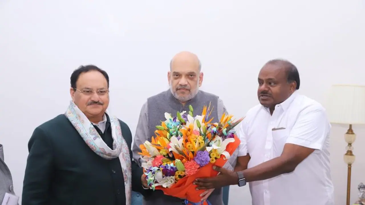 Lok Sabha Elections 2024: BJP and JD S initiate seat sharing talks Lok Sabha Elections 2024: BJP and JD S initiate seat sharing talks