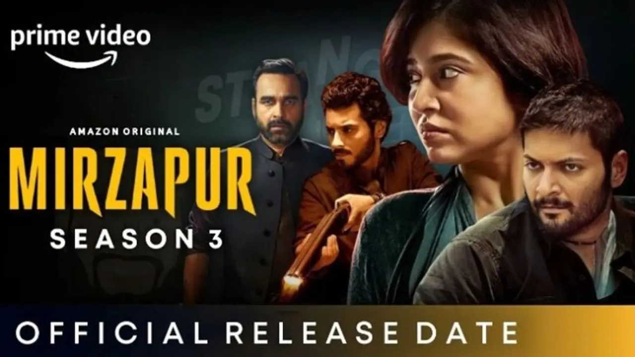  #Mirzapur3:’మీర్జాపూర్‌ సీజన్ 3′ స్ట్రీమింగ్‌ డేట్ ఖరారు.. ఎప్పుడంటే?