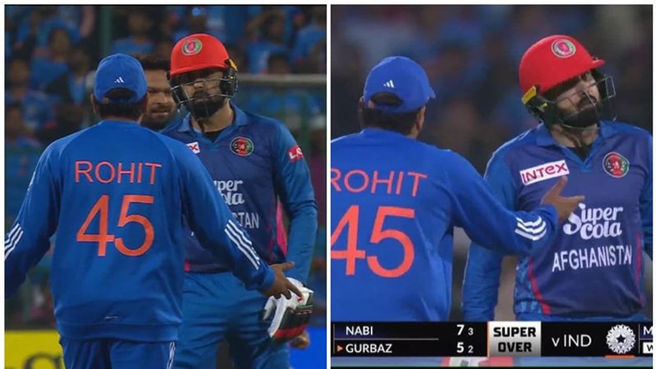 സഞ്ജുവിന്റെ ത്രോ തട്ടിയിട്ട് ഓടി! മുഹമ്മദ് നബിയോട് കയര്ത്ത് രോഹിത് ശര്മ; ചൂടുപിടിപ്പിച്ച് കോലി സഞ്ജുവിന്റെ ത്രോ തട്ടിയിട്ട് ഓടി! മുഹമ്മദ് നബിയോട് കയര്ത്ത് രോഹിത് ശര്മ; ചൂടുപിടിപ്പിച്ച് കോലി