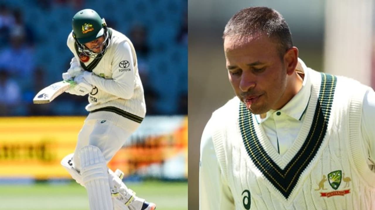 വിന്‍ഡീസ് പേസറുടെ മരണ ബൗണ്‍സറില്‍ ചോര തുപ്പി ഖവാജ, ബാറ്റ് ചെയ്യാനാവാതെ മടങ്ങി; സ്കാനിംഗ് റിപ്പോർട്ട് നിർണായകം