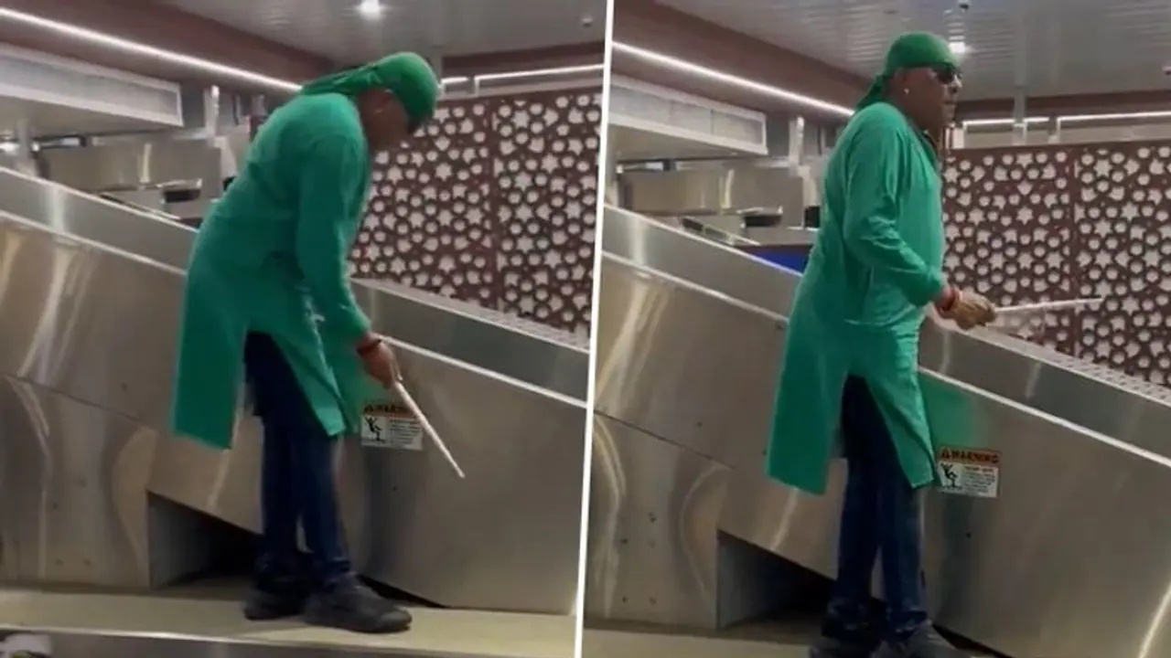 Musical maestro Sivamani turns Kochi airport delay into rhythmic celebration (WATCH)