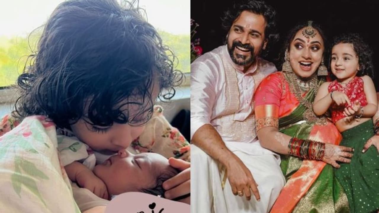 വലിയേച്ചിയുടെ ക്യൂട്ട് മുത്തം; കുഞ്ഞനുജത്തിയെ മാറോട് ചേർത്ത് നില ബേബി
