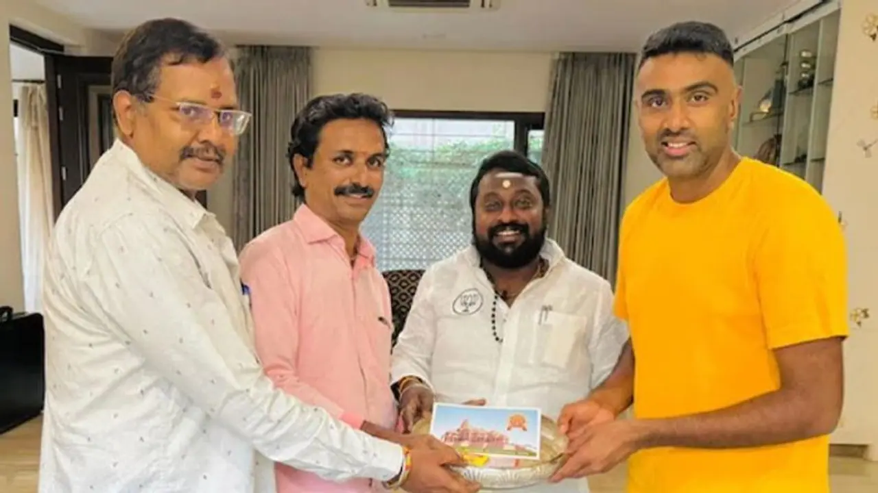 R Ashwin invited to Grand 'Pran Pratishtha' ceremony at Ayodhya's Ram Temple R Ashwin invited to Grand 'Pran Pratishtha' ceremony at Ayodhya's Ram Temple