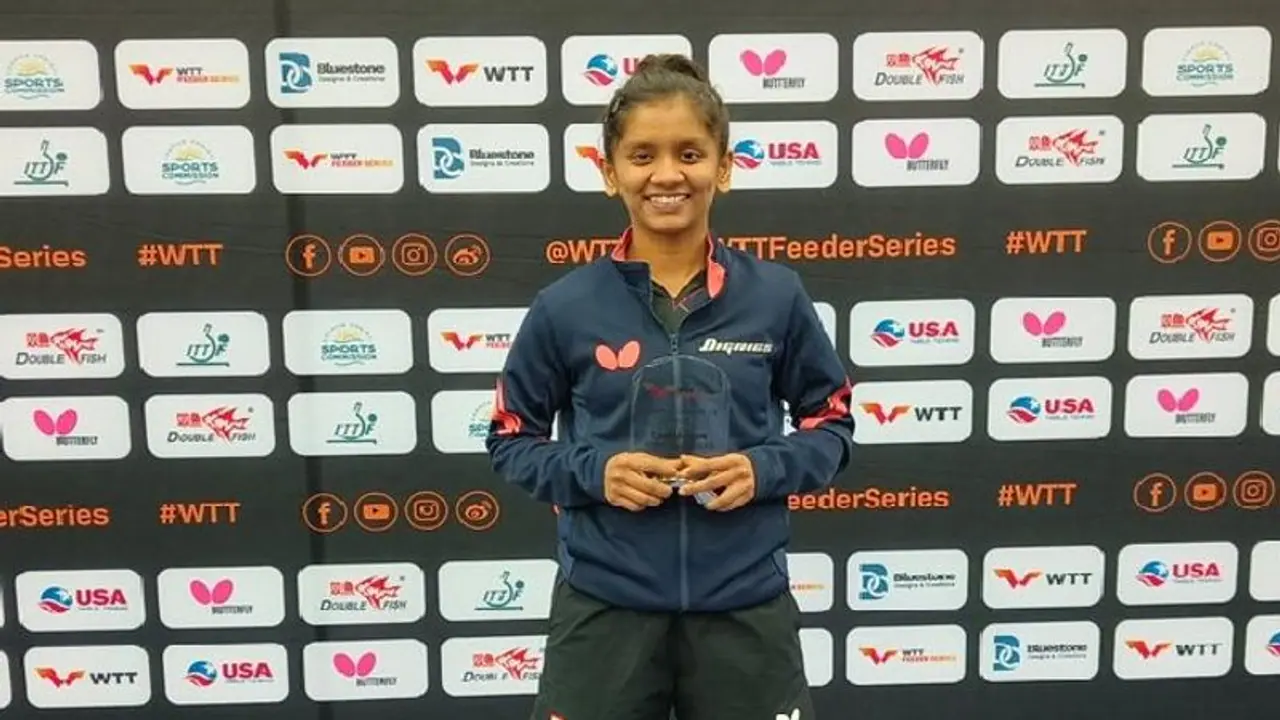 హైదరాబాద్ అమ్మాయికి ఇంటర్నేషనల్ టైటిల్.. డబ్ల్యూటీటీ ఫీడర్ కార్పస్ క్రిస్టీలో ఆకుల శ్రీజ విజయం..