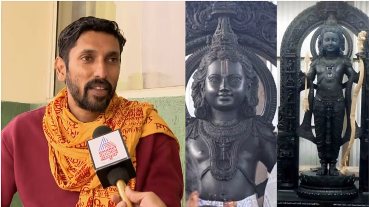 Sculptor Arun Yogiraj arrives in Ayodhya, calls himself 'luckiest' ahead of Ram Mandir consecration