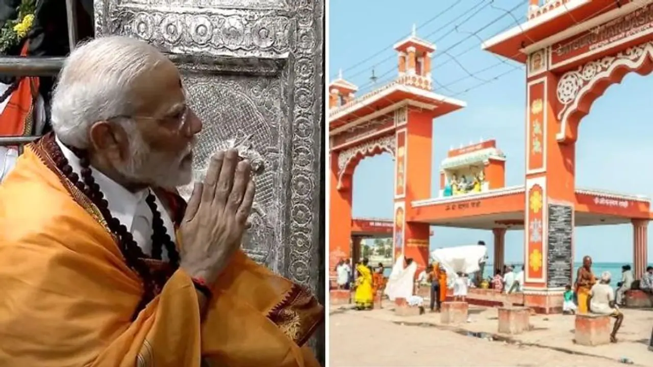 ராமேஸ்வரம்: அக்னி தீர்த்த கடலில் நீராடிய பிரதமர் நரேந்திர மோடி.. பொதுமக்கள் உற்சாக வரவேற்பு!!