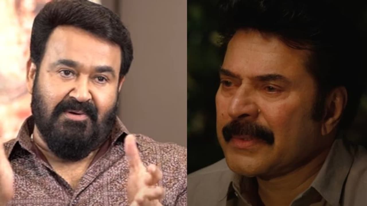 'കാതല് ഞാന് കണ്ടു'; മമ്മൂട്ടിയുടെ പ്രകടനത്തെക്കുറിച്ച് മോഹന്ലാല് 'കാതല് ഞാന് കണ്ടു'; മമ്മൂട്ടിയുടെ പ്രകടനത്തെക്കുറിച്ച് മോഹന്ലാല്