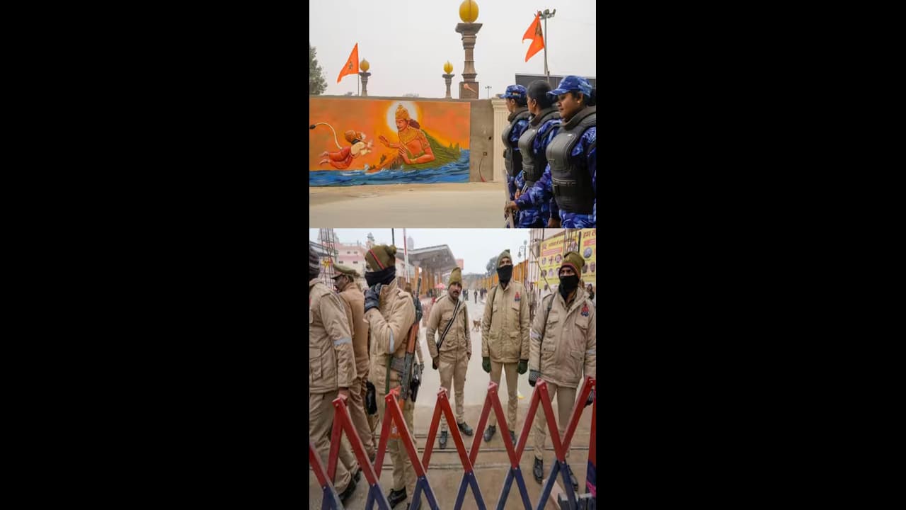 ಎಟಿಎಸ್ ಕಮಾಂಡೋ, ಐಪಿಎಸ್, ಪಿಪಿಎಸ್.. ಕಂಟೋನ್ಮೆಂಟ್ ಝೋನ್‌ನಂತಾದ ಅಯೋಧ್ಯೆ
