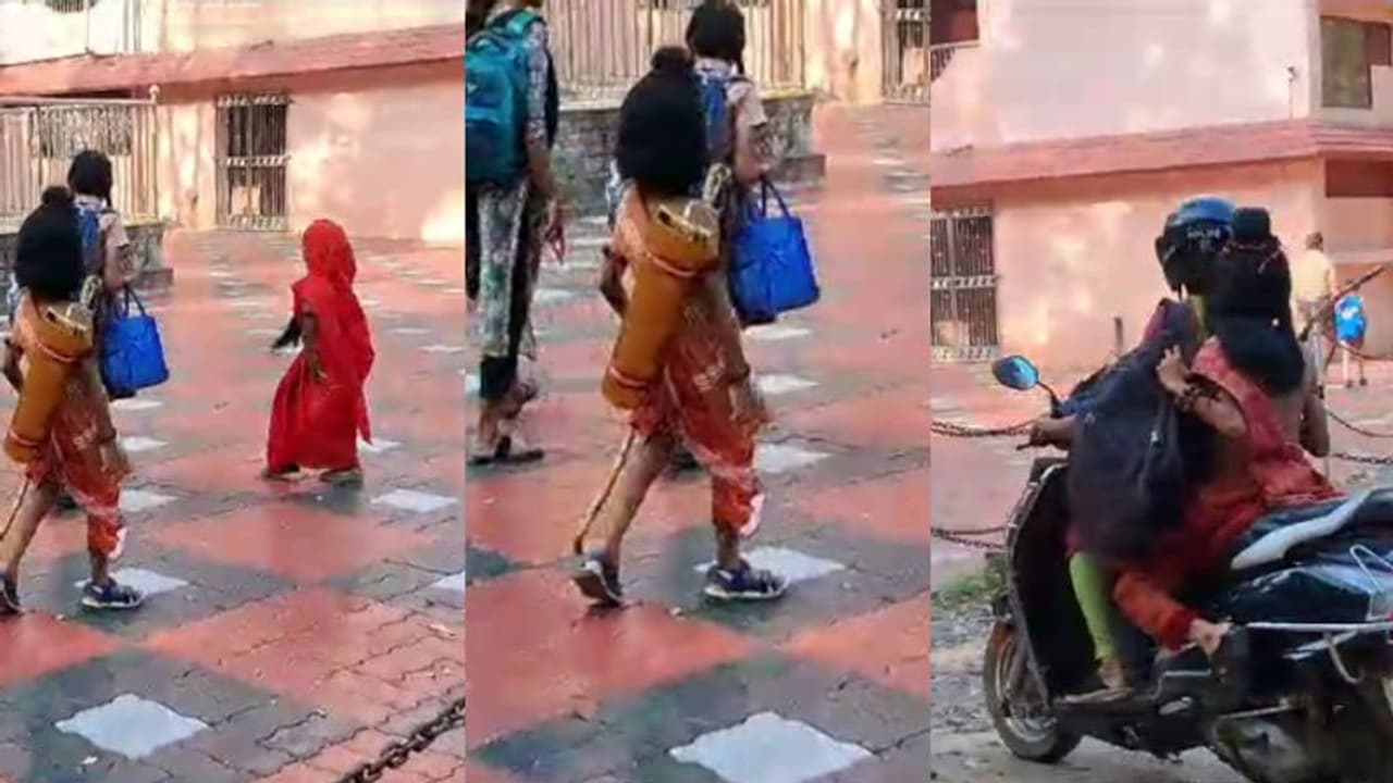 ശ്രീരാമനും സീതയുമായി വിദ്യാര്‍ത്ഥികള്‍, സ്കൂളിലേക്ക് എത്തിയത് അമ്പും വില്ലുമേന്തി; പരാതിയുമായി എസ്എഫ്ഐ