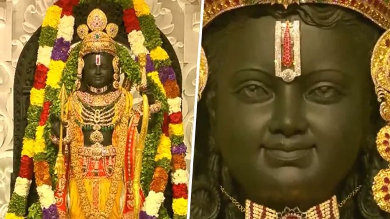 India erupts in celebration as first glimpse of majestic Ram Lalla at Ayodhya's Ram Mandir gives goosebumps