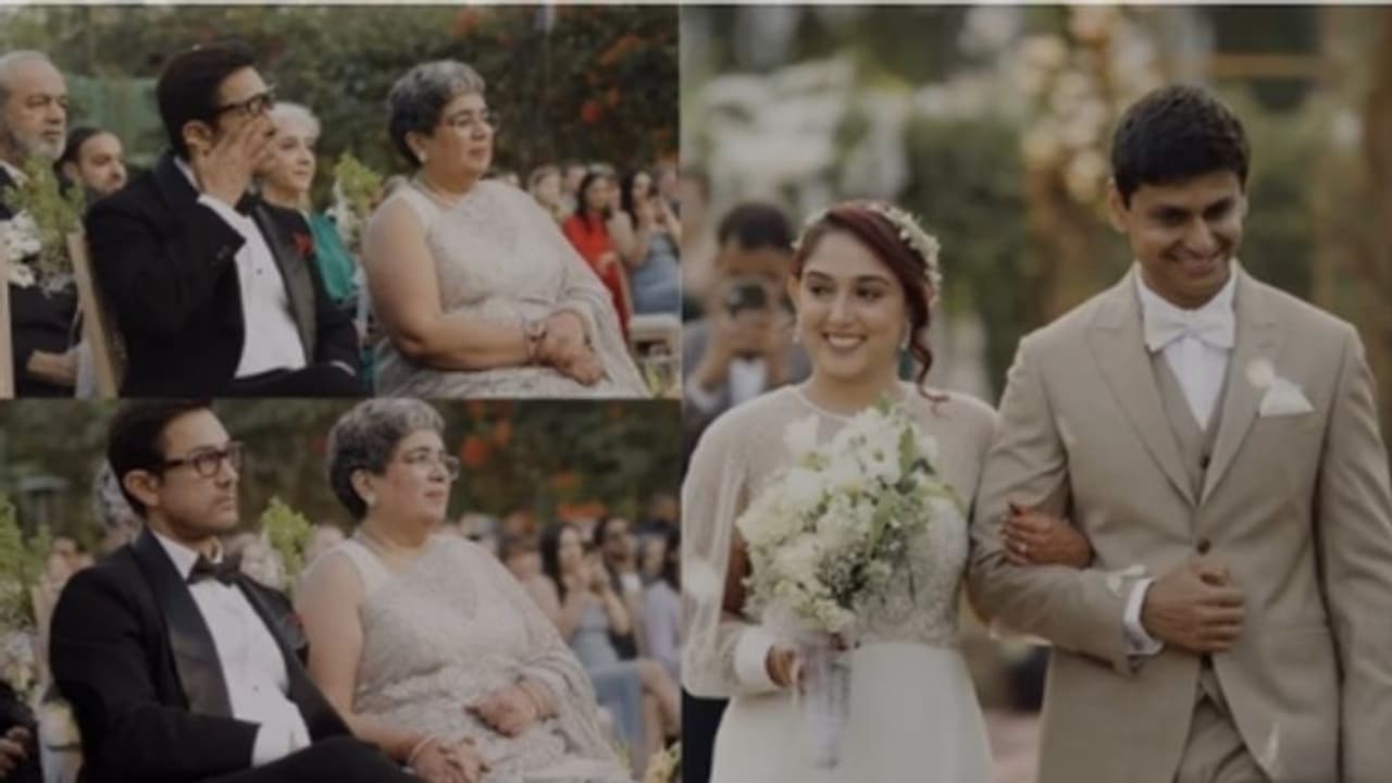 മകൾക്കായി അവർ ഒന്നിച്ചെത്തി; കൈ കോര്ത്തുപിടിച്ച് ഇറയുടെ വിവാഹം കണ്ട് ആമിറും മുന് ഭാര്യയും മകൾക്കായി അവർ ഒന്നിച്ചെത്തി; കൈ കോര്ത്തുപിടിച്ച് ഇറയുടെ വിവാഹം കണ്ട് ആമിറും മുന് ഭാര്യയും