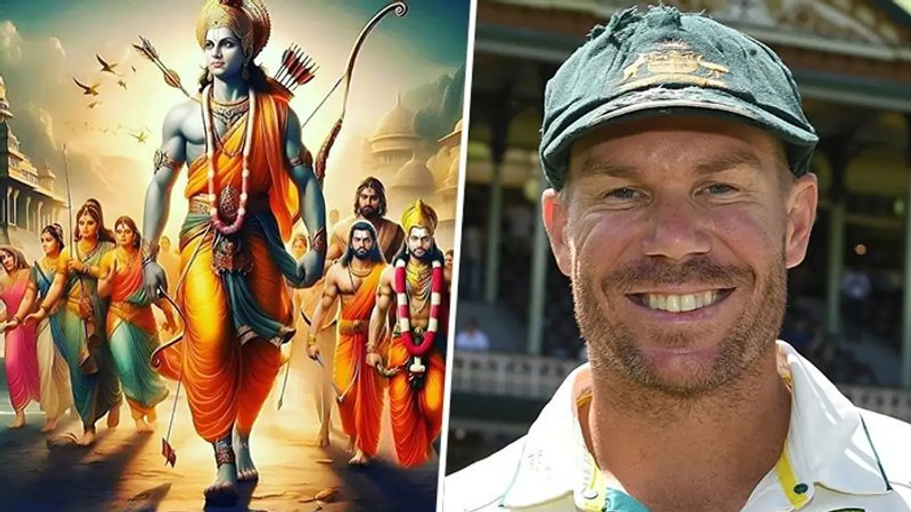 'Jai Shri Ram India': David Warner's post after Ayodhya Ram Mandir's Pran Pratishtha wins hearts 'Jai Shri Ram India': David Warner's post after Ayodhya Ram Mandir's Pran Pratishtha wins hearts